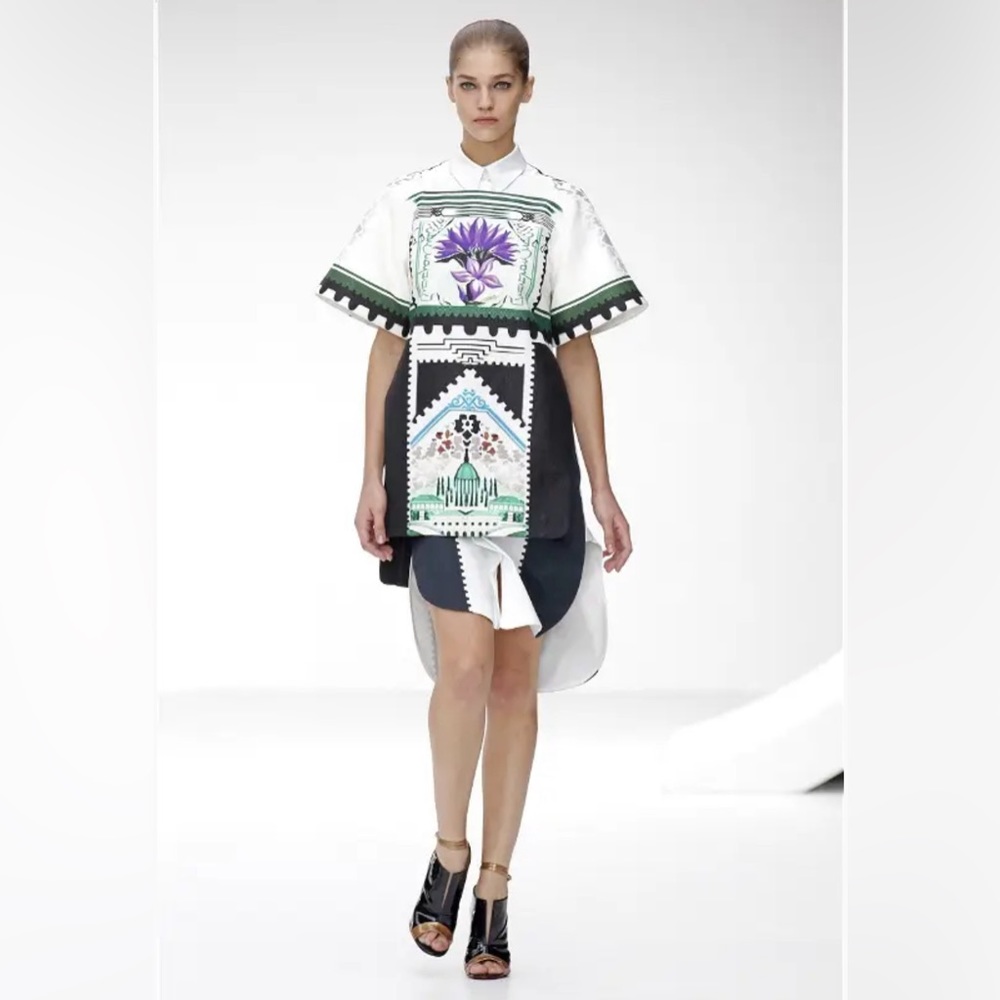 Mary Kantranzou SS 2013 botanist dress Sz 8